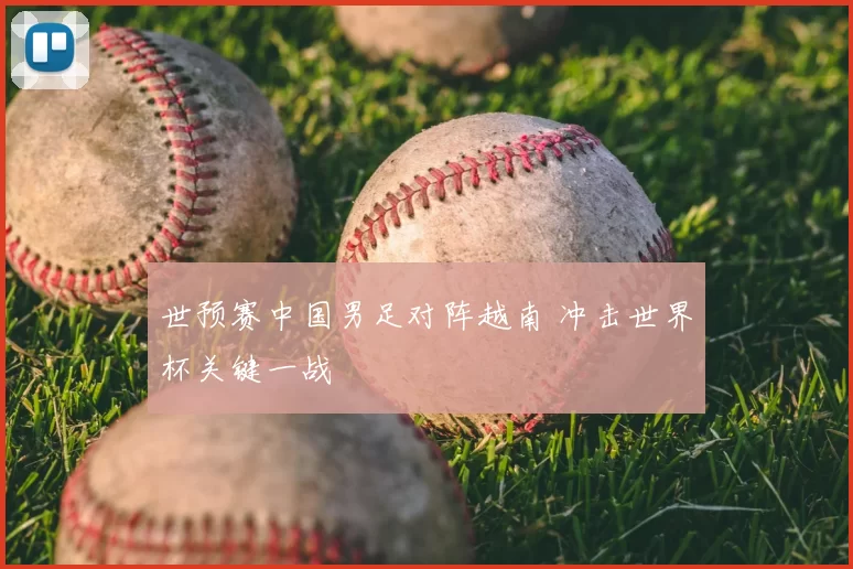 世预赛中国男足对阵越南 冲击世界杯关键一战