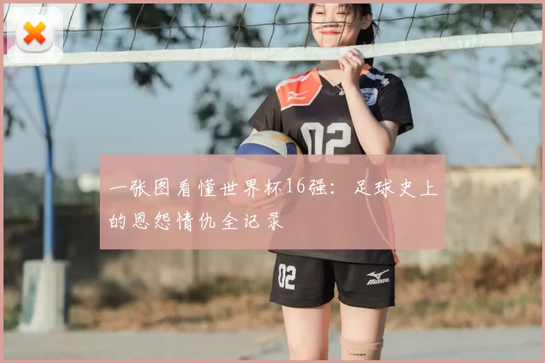 一张图看懂世界杯16强：足球史上的恩怨情仇全记录