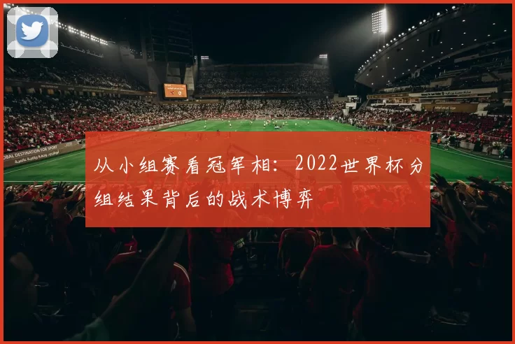 从小组赛看冠军相:2022世界杯分组结果背后的战术博弈